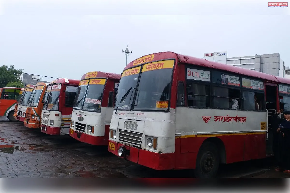 यूपी रोडवेज बस में 64 यात्री,में 62 बिना टिकट